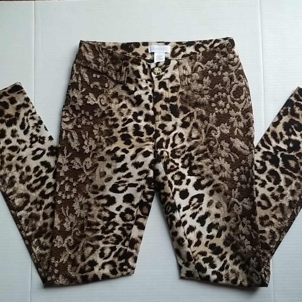 SIZE 0 CACHE  SKINNY COTTON  jeans New
